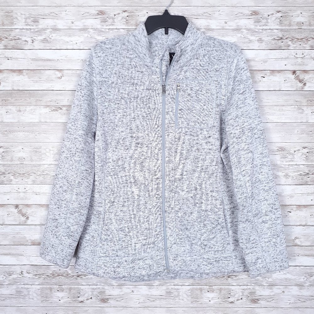 Marc New York Performance Knit Jacket Xl Black White 674a
